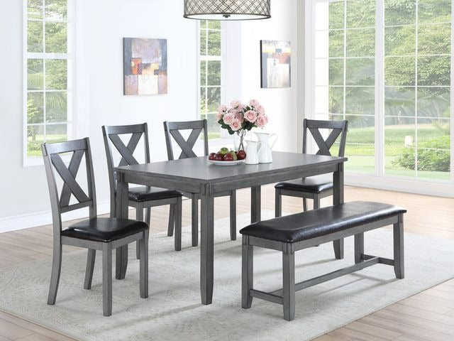 Item F2548- 6-Piece Dining Set