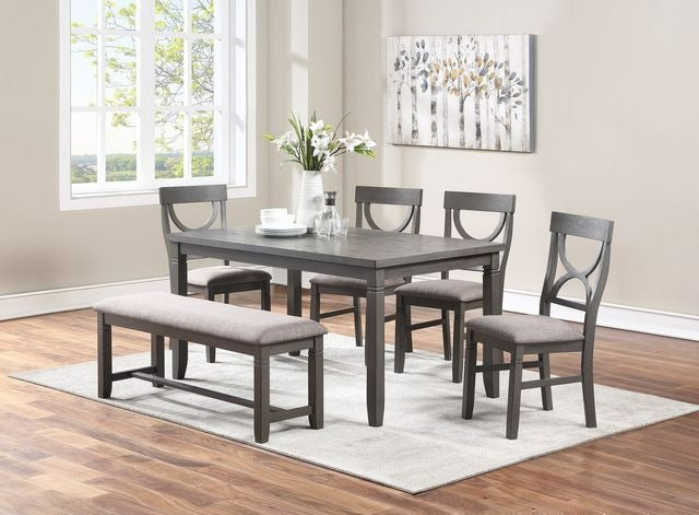 Item F2563- 6-Piece Dining Set