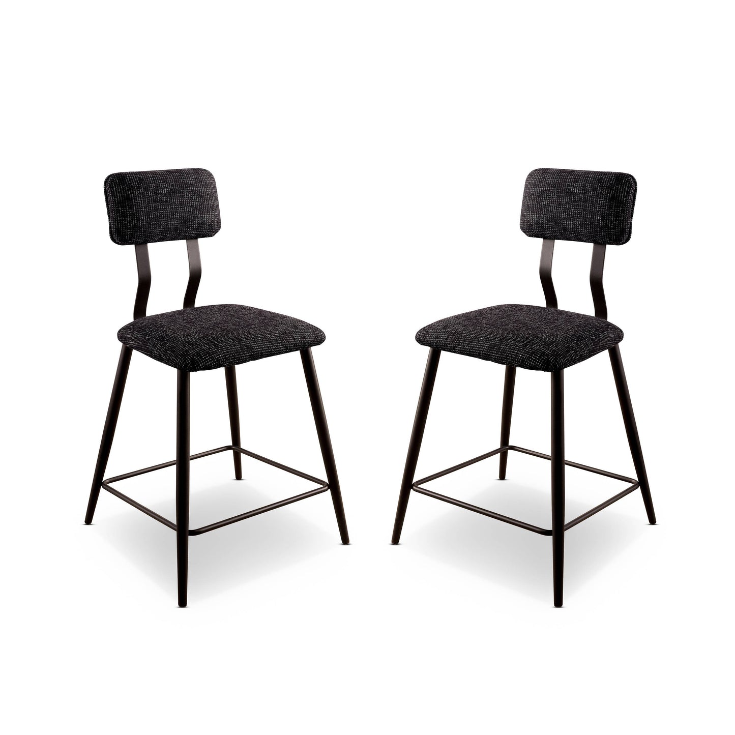Lalka Padded Counter Height Chairs (Set of 2)