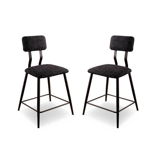 Lalka Padded Counter Height Chairs (Set of 2)