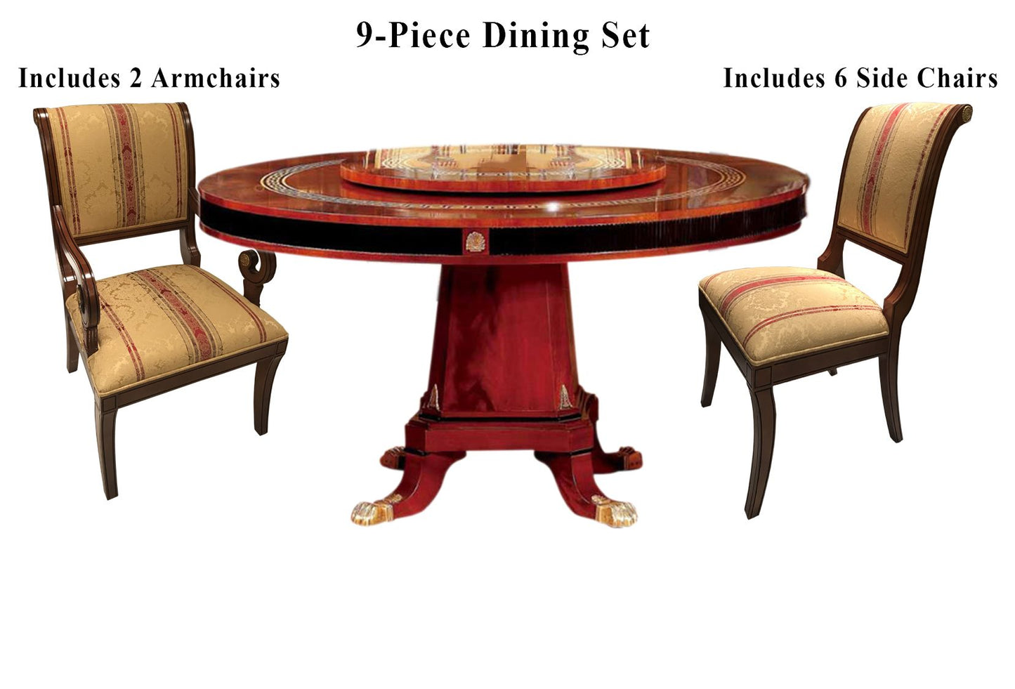 Infinity E-10 1.8M Round Dining Set