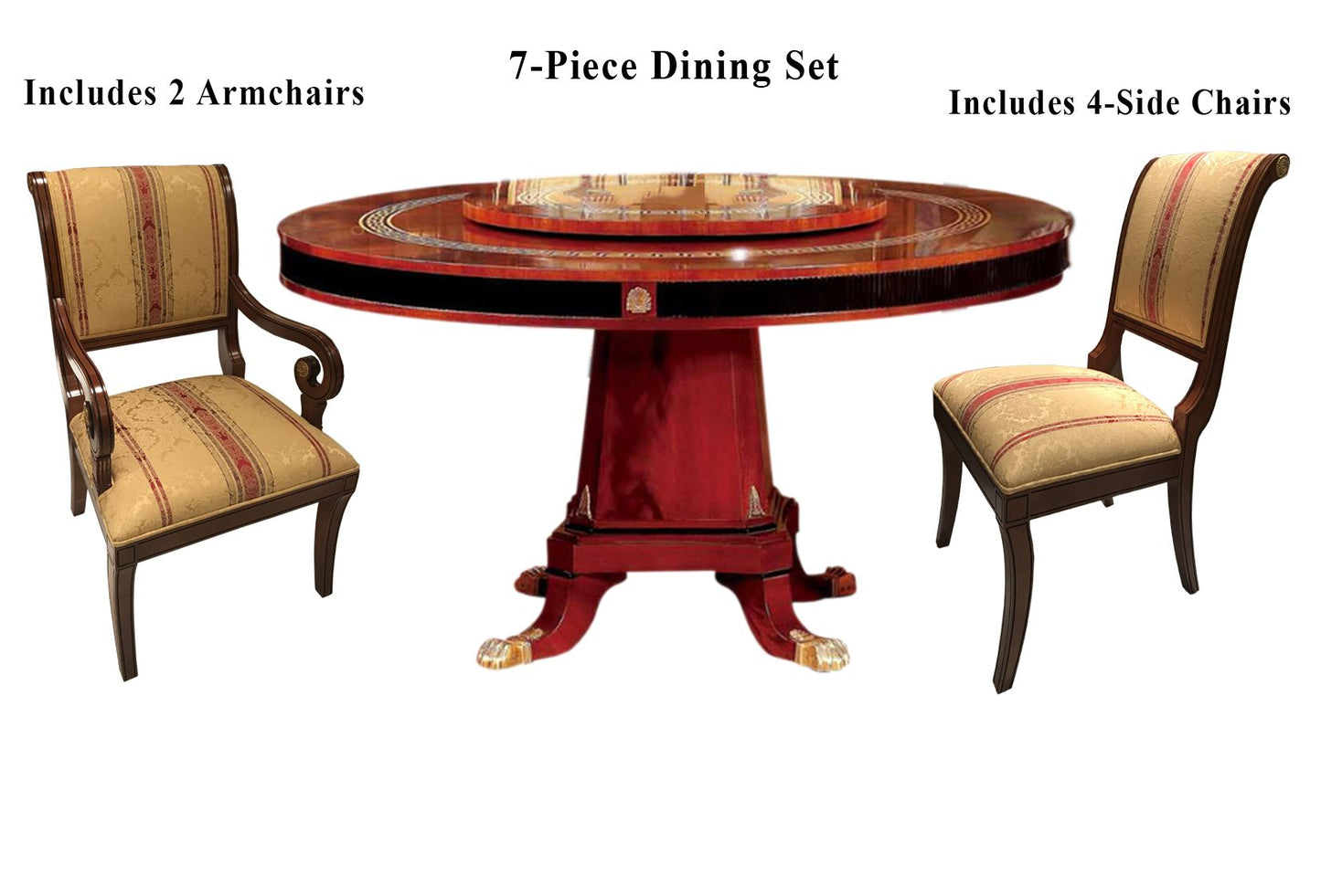 Infinity E-10 1.5M Round Dining Set