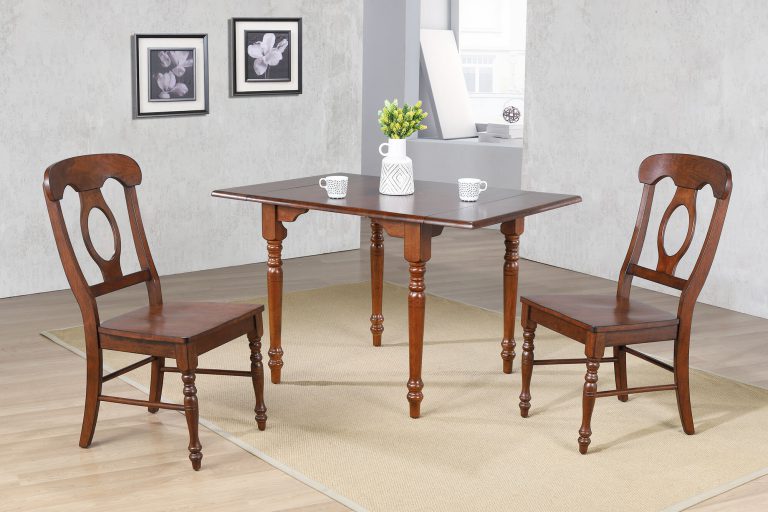 Andrews Drop Leaf Dining Table – Chestnut