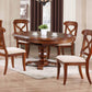 Andrews Round Butterfly Leaf Dining Table – Chestnut