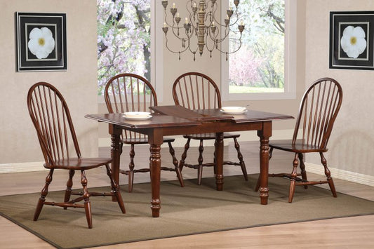 Andrews Butterfly Leaf Dining Table – Chestnut