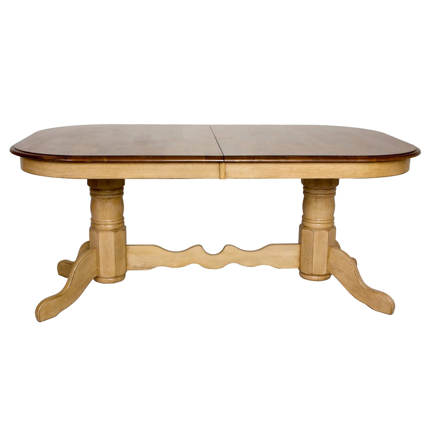 Double Pedestal Extendable Dining Table