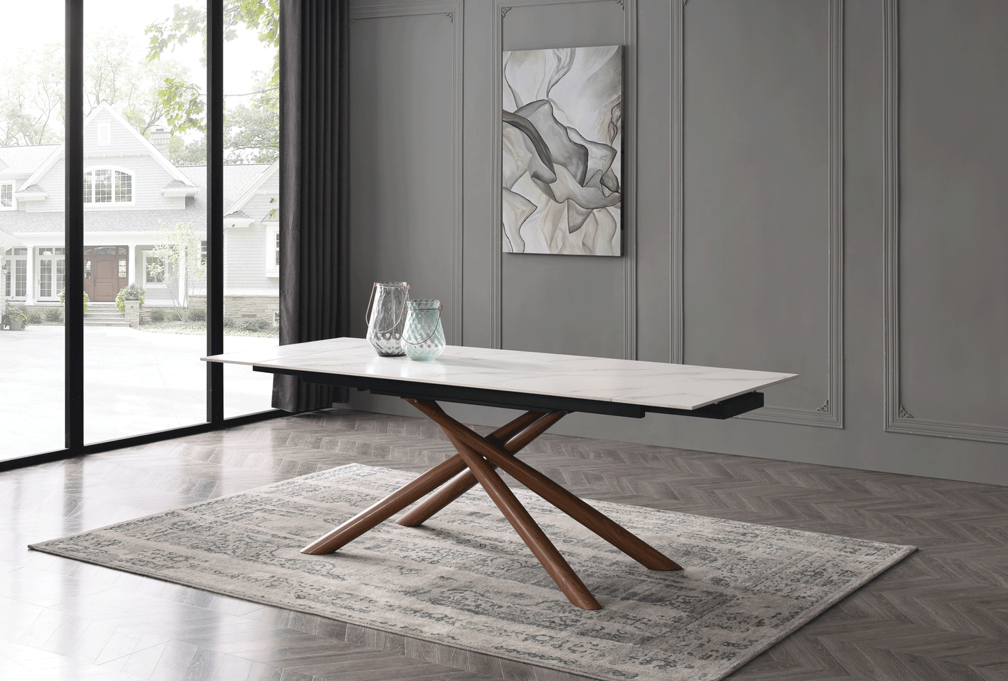 9063 Dining Marble Table