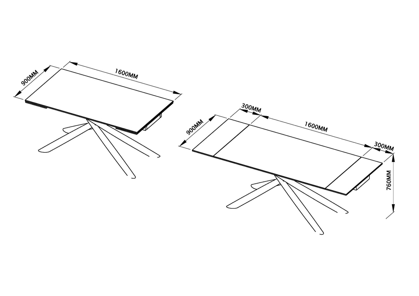 9063 Dining Marble Table