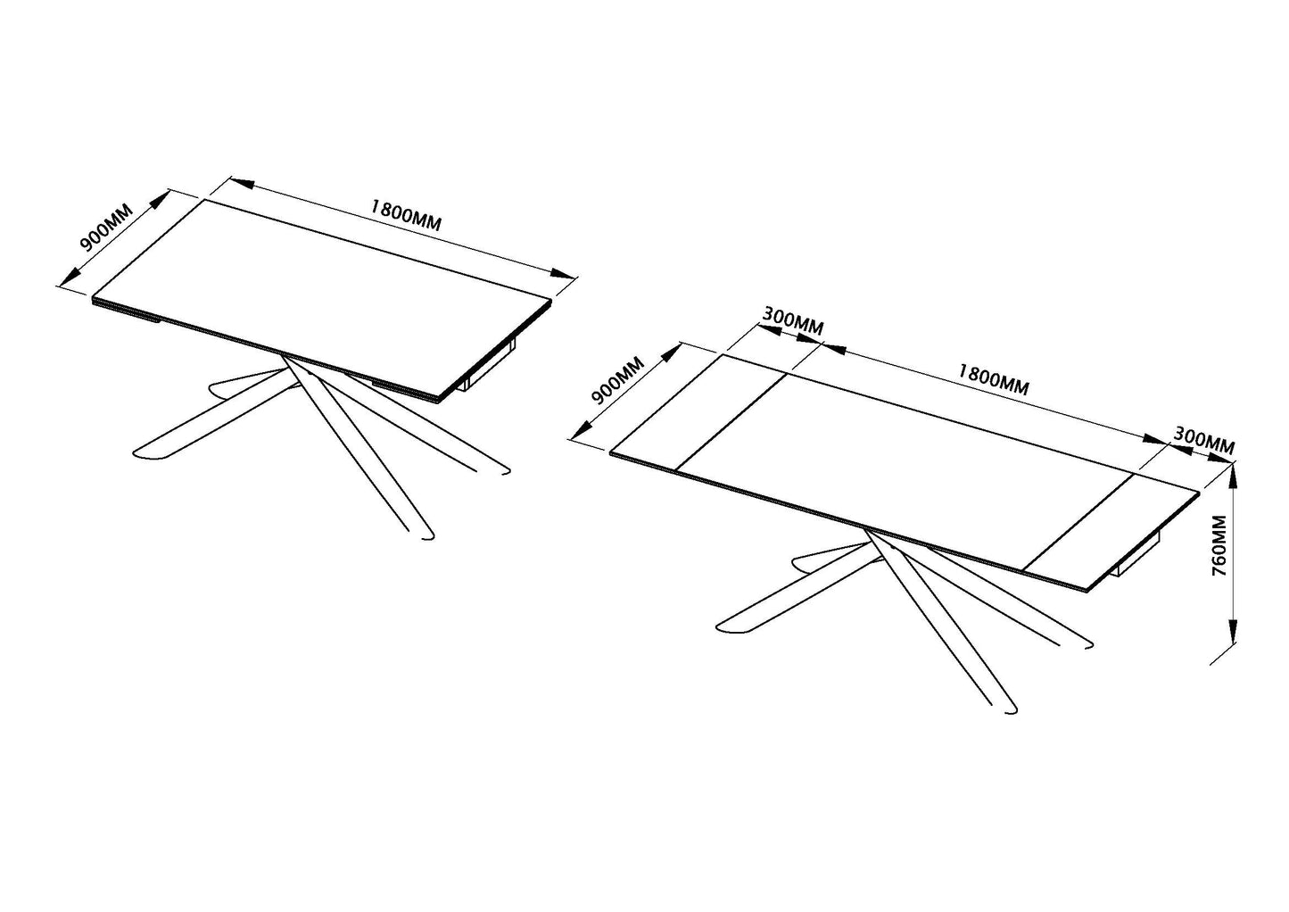 9063 Dining Marble Table