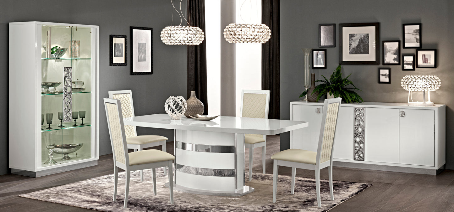 Roma Dining Table White