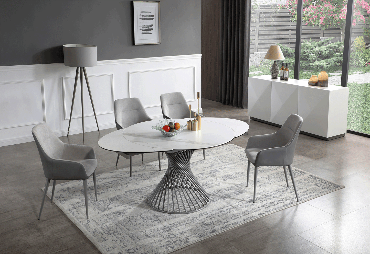 9034 Dining Ceramic Table