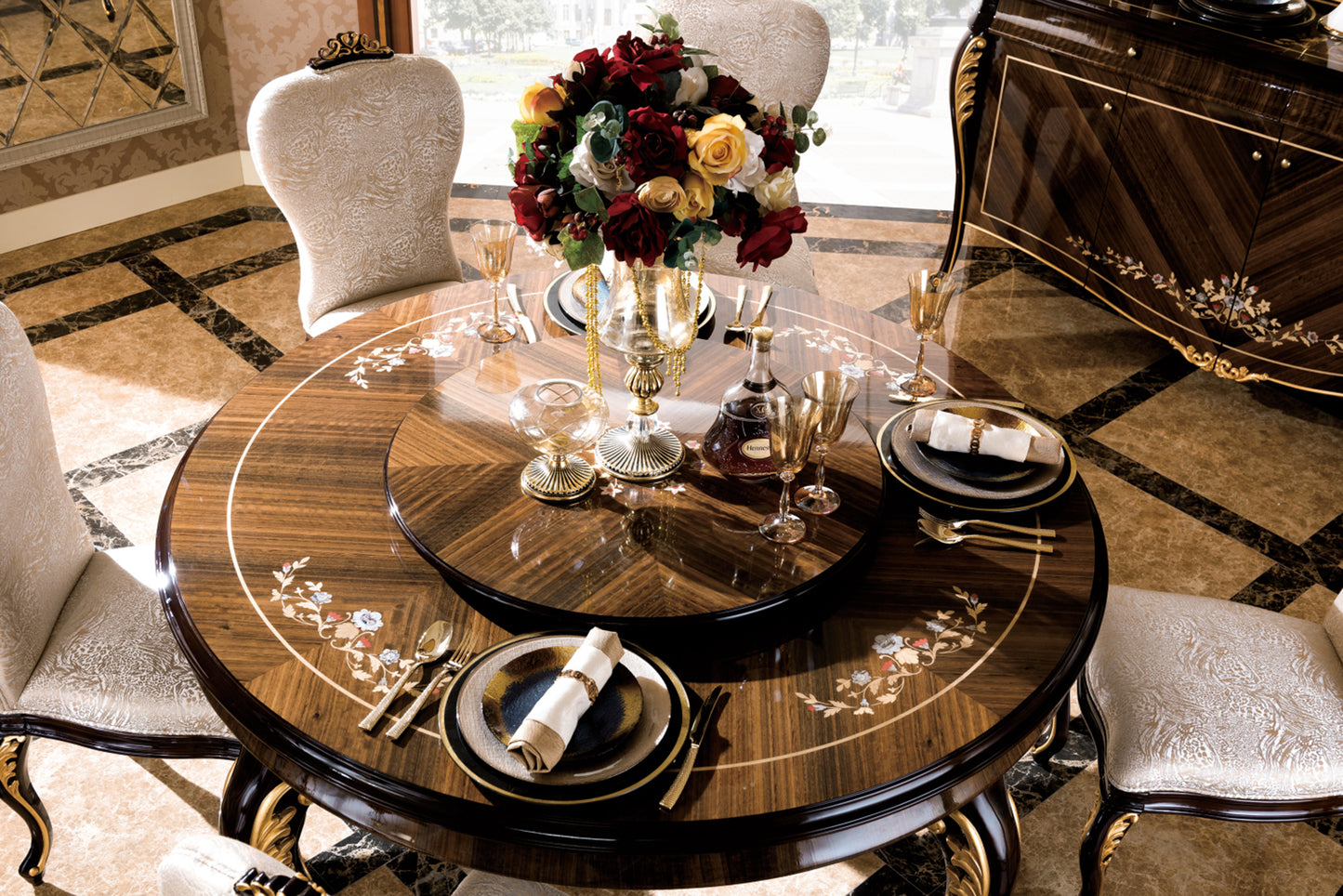 Infinity E-70-1 Round Dining Table