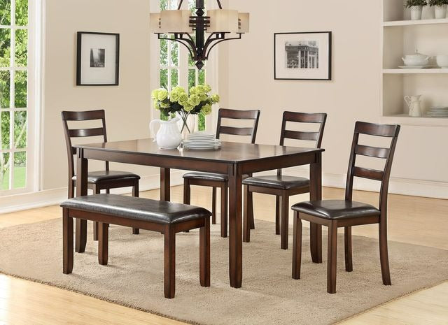 Item F2547- 6-Piece Dining Set – ALUX Tables