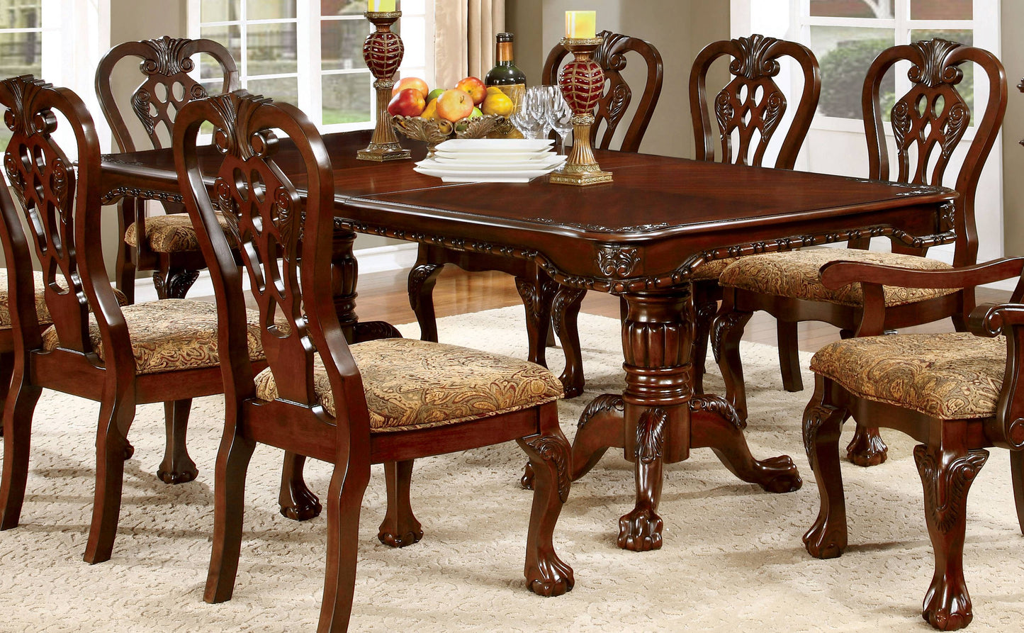 Clay Traditional 18-Inch Leaf Dining Table