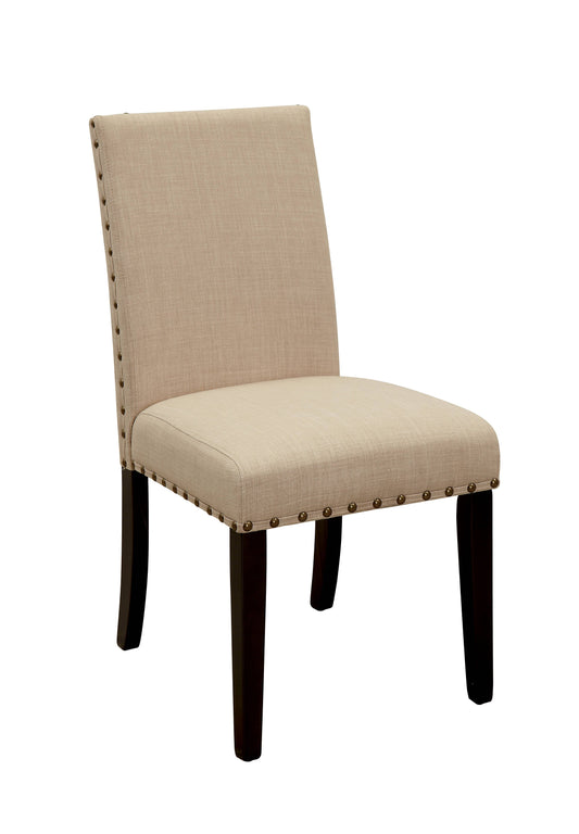 Caiti Transitional Nailhead Trim Side Chairs (Set of 2)