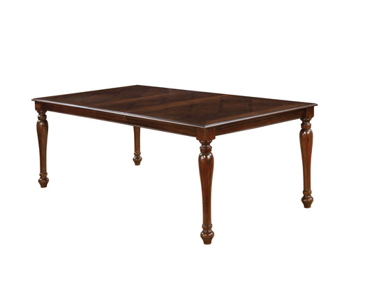 Alder Traditional 18-Inch Leaf Dining Table