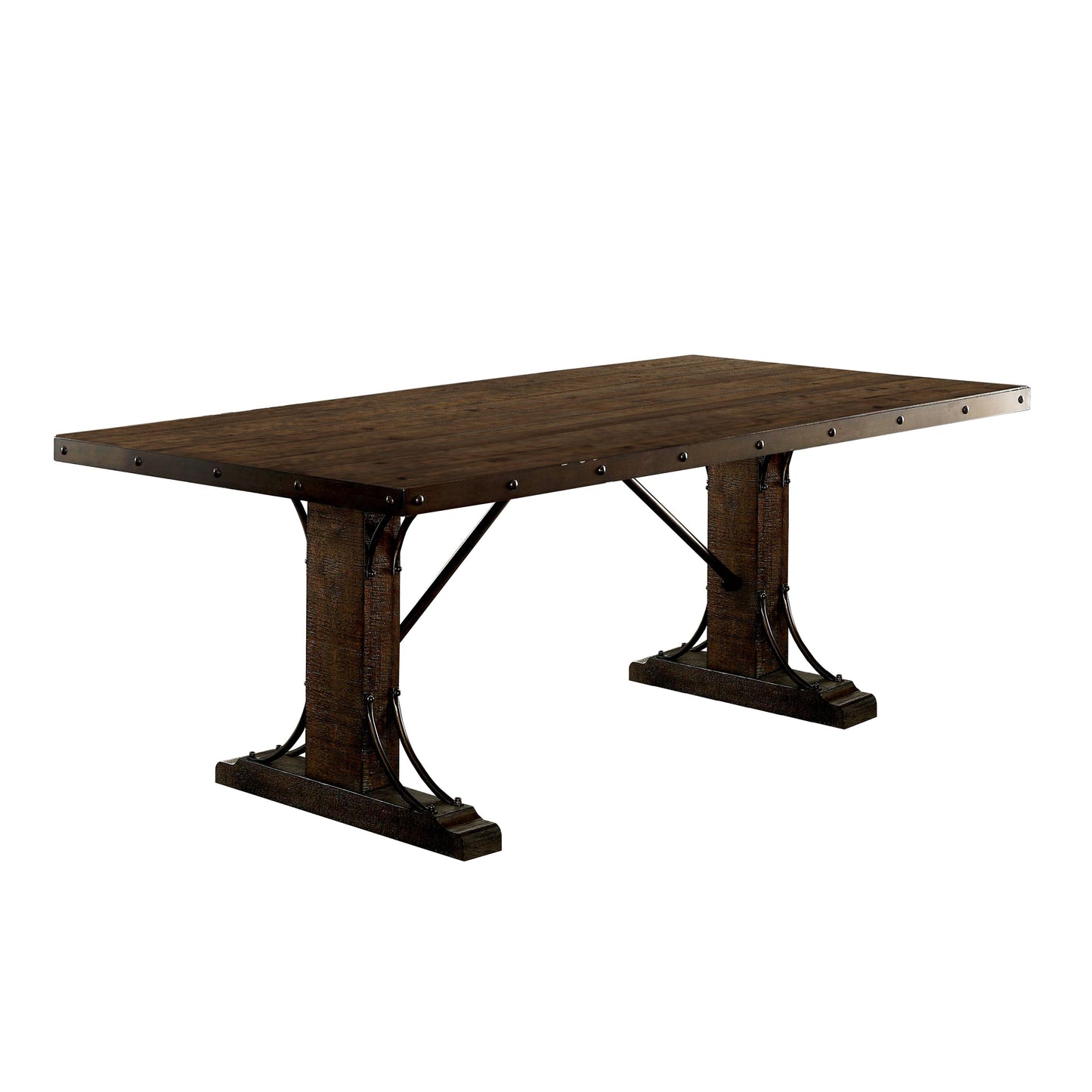 Paula Traditional Rectangular Dining Table