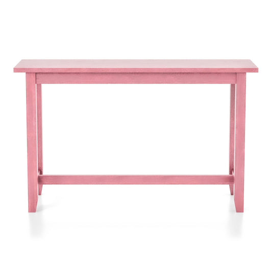 Sabana Counter Height Dining Table with USB Plug in Antique Pink