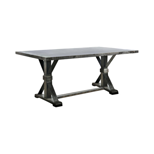 Lorton Rustic Trestle Dining Table