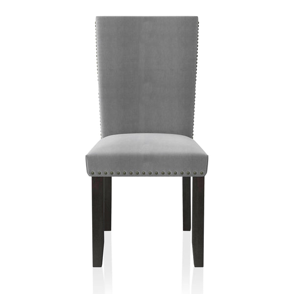 Southwind Upholstered Side Chairs in Light Gray (Set of 2)