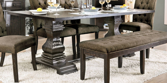 Nissa Rustic Rectangular Dining Table