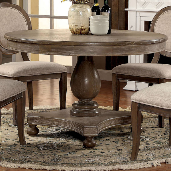 Pearse Transitional Round Dining Table